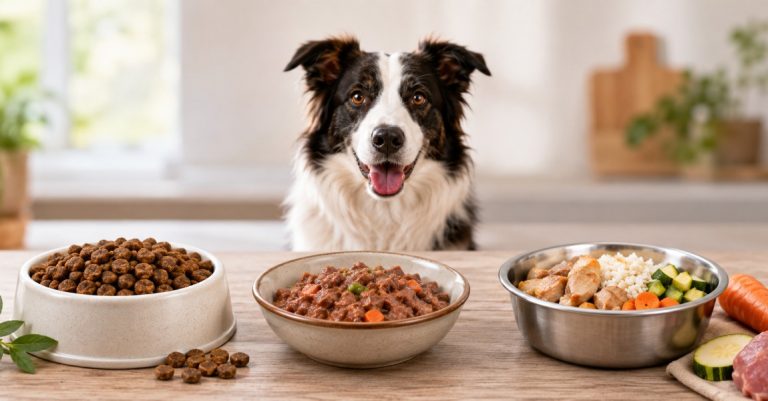 Crocchette, cibo umido o dieta casalinga: cosa scegliere per il cane?